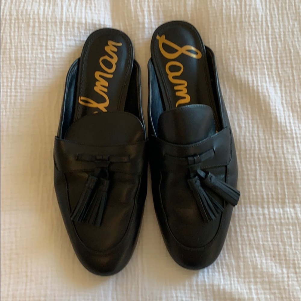 Sam Edelman Tasseled Loafer Mules 8.5